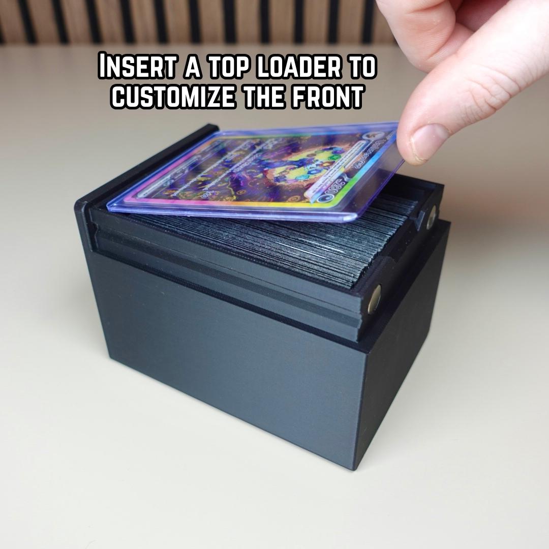 Deck Box Magnetic Slide Vault color options
