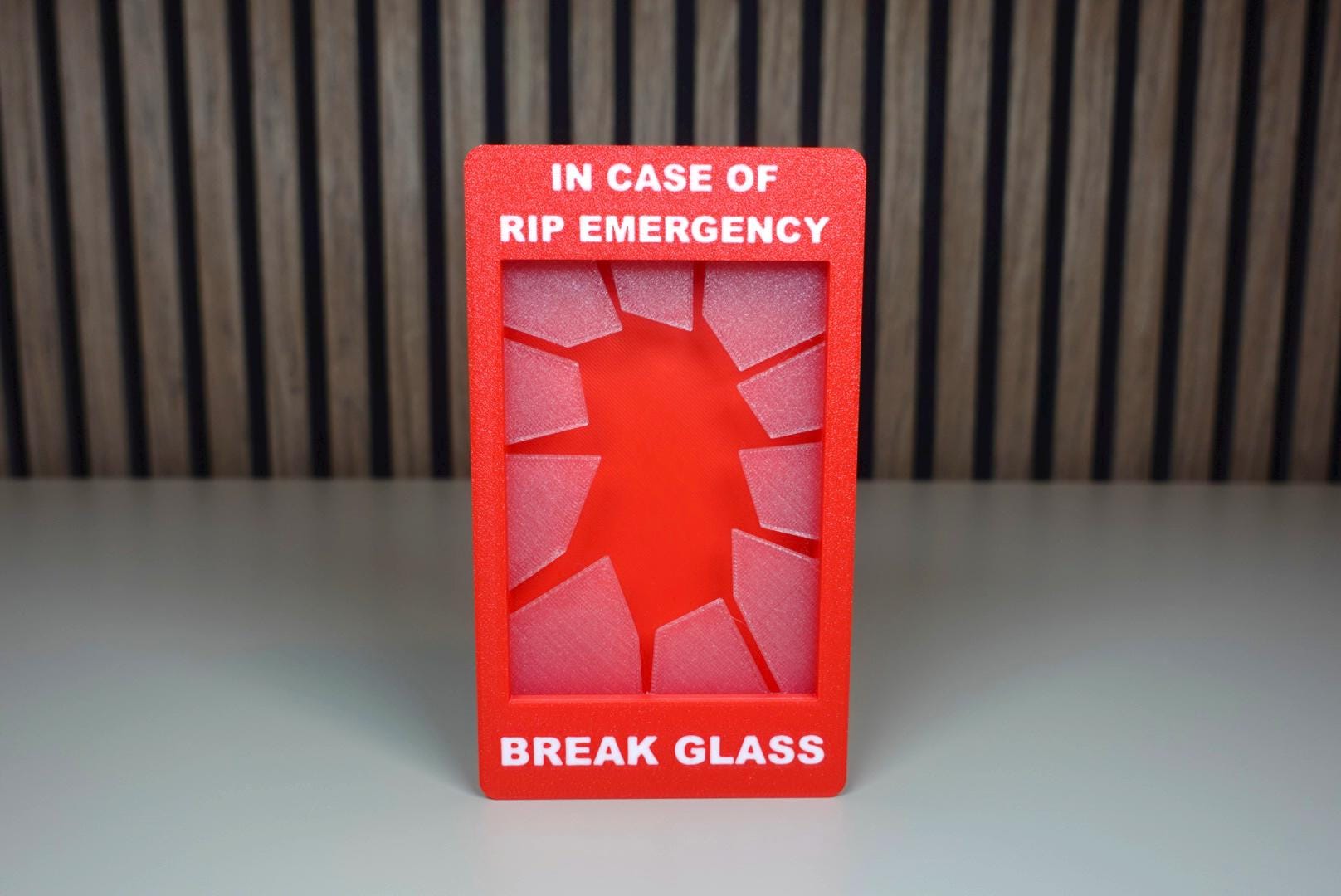 Rip Emergency display with pack
