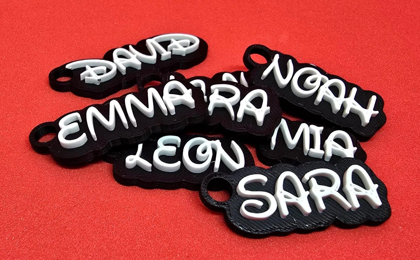 Personalized Name Keychain – Magic Script Font