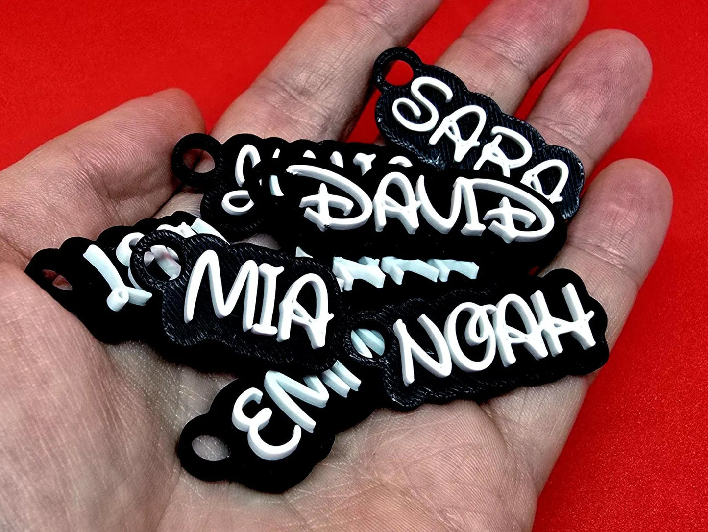 Personalized Name Keychain – Magic Script Font