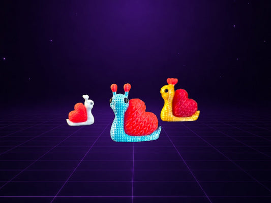 Knitted Snail Of Love