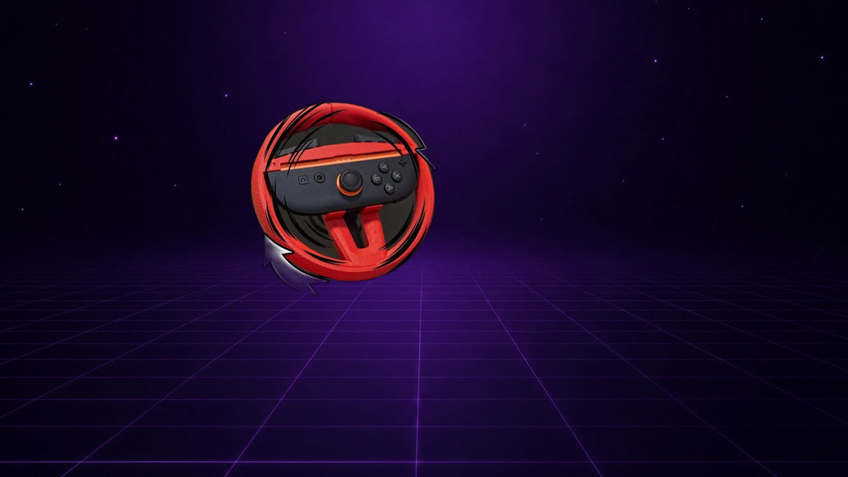 Nintendo Switch 2 Joy Con Steering Wheel