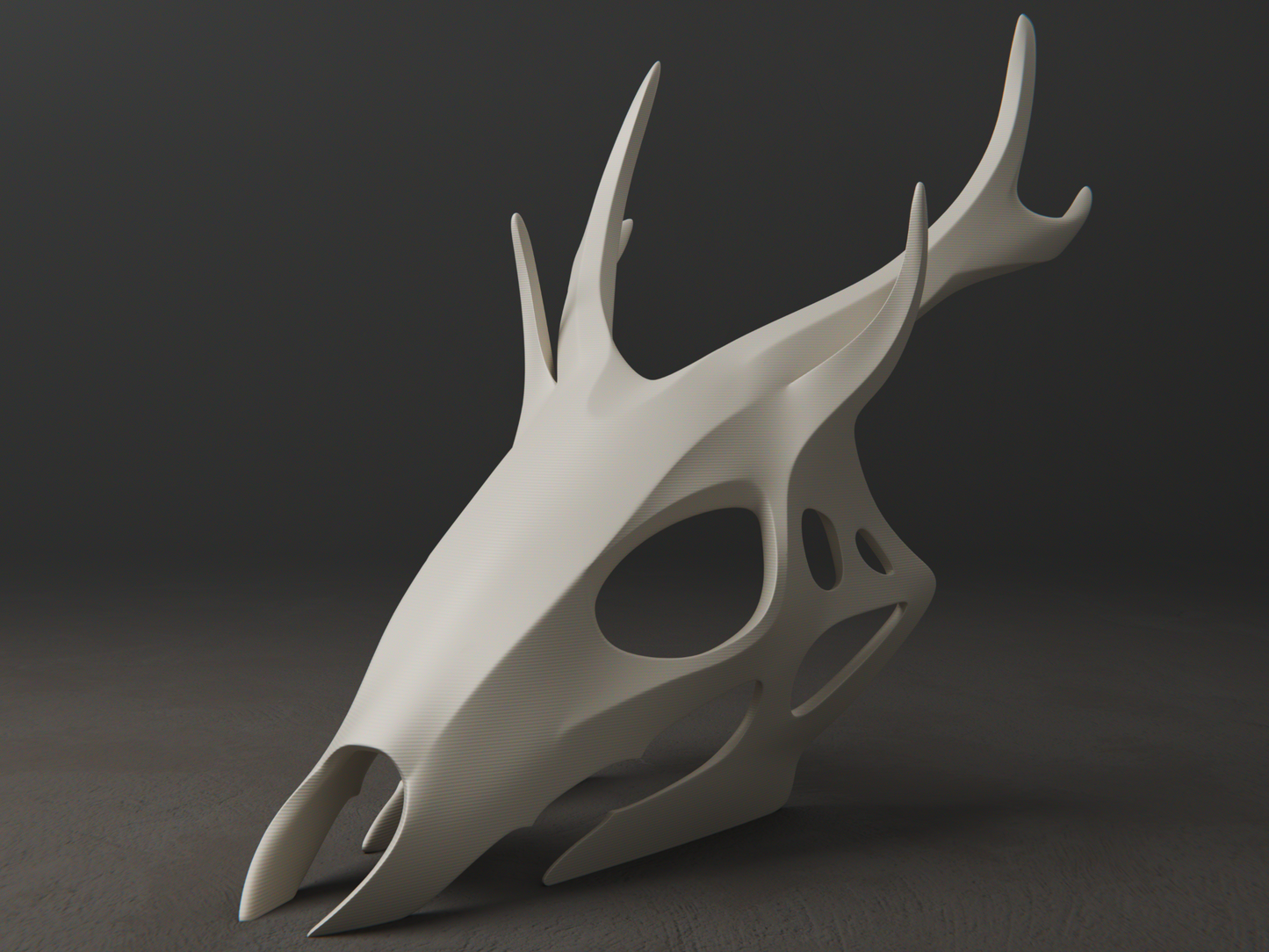 Wendigo Skull