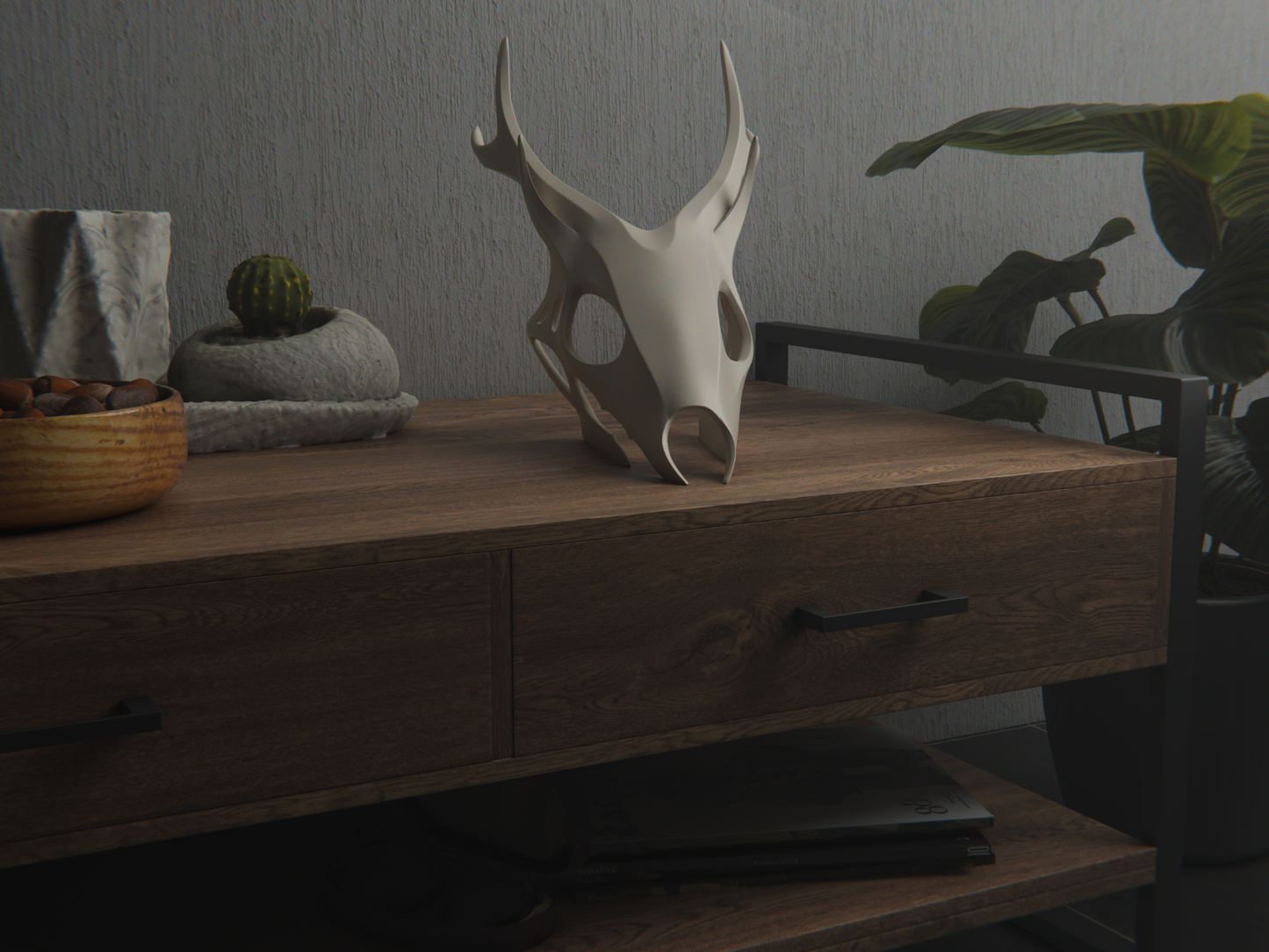 Wendigo Skull